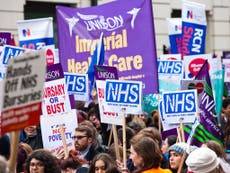 Two-thirds of public back junior doctors' strike as walkout begins