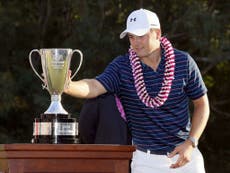 Read more

Spieth lays down marker for season with 30-under win
