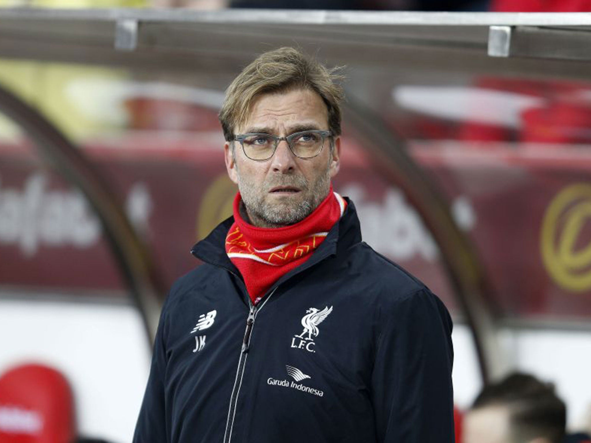 ‘Arsenal are beatable. Not easy, but it’s possible,’ said the Liverpool manager Jürgen Klopp