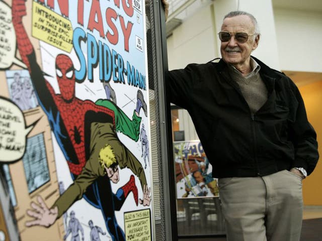 Stan Lee is having to rely on an assistant to write down his scripts