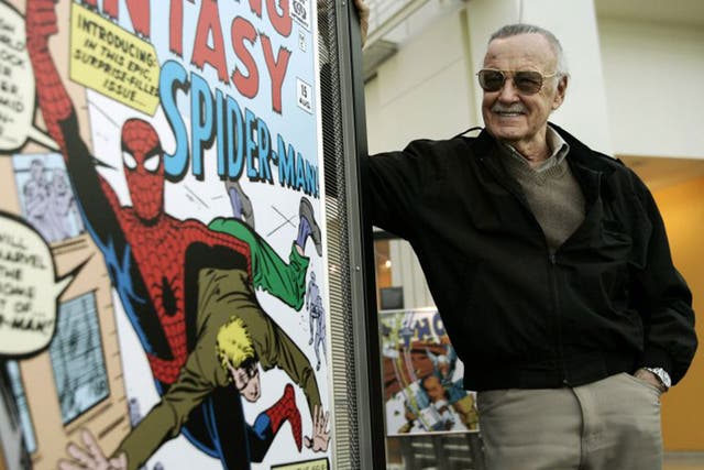 Stan Lee is having to rely on an assistant to write down his scripts