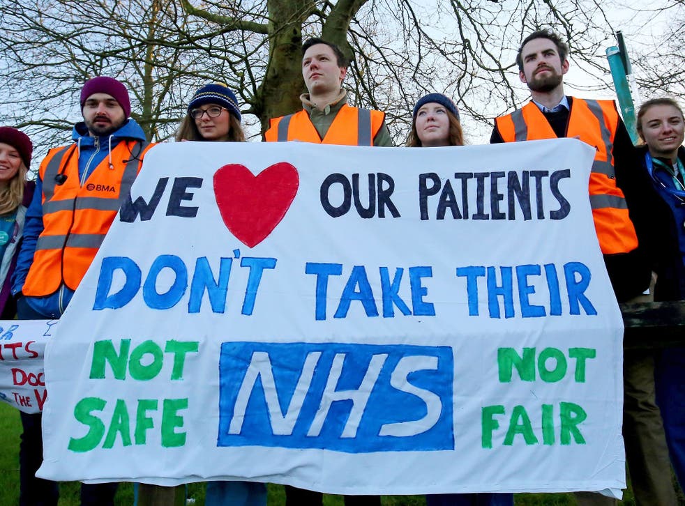 Junior Doctors walk out from 8am for 24 hours
