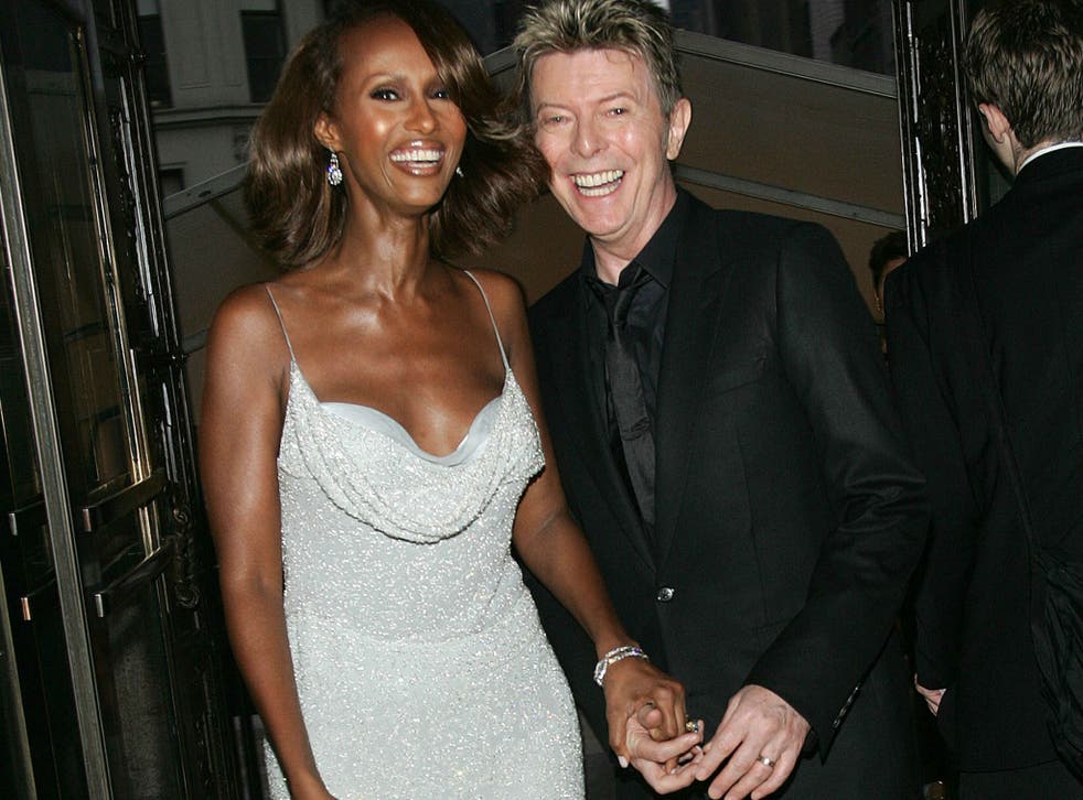 Iman and Bowie were married in 1992