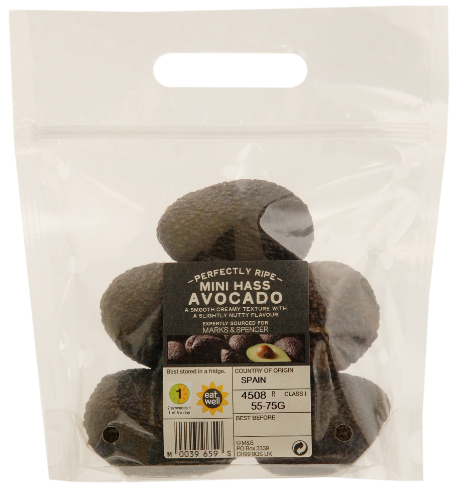 A whole bag of M&amp;S baby avocados