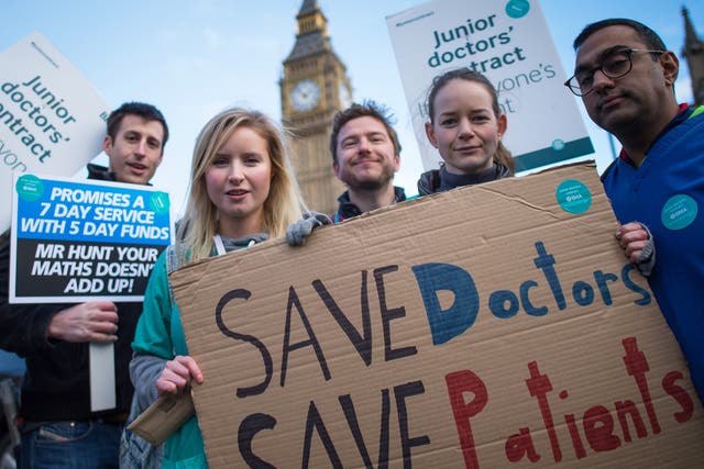 Junior doctors are preparing to strike from 8am on Wednesday 10 February.
