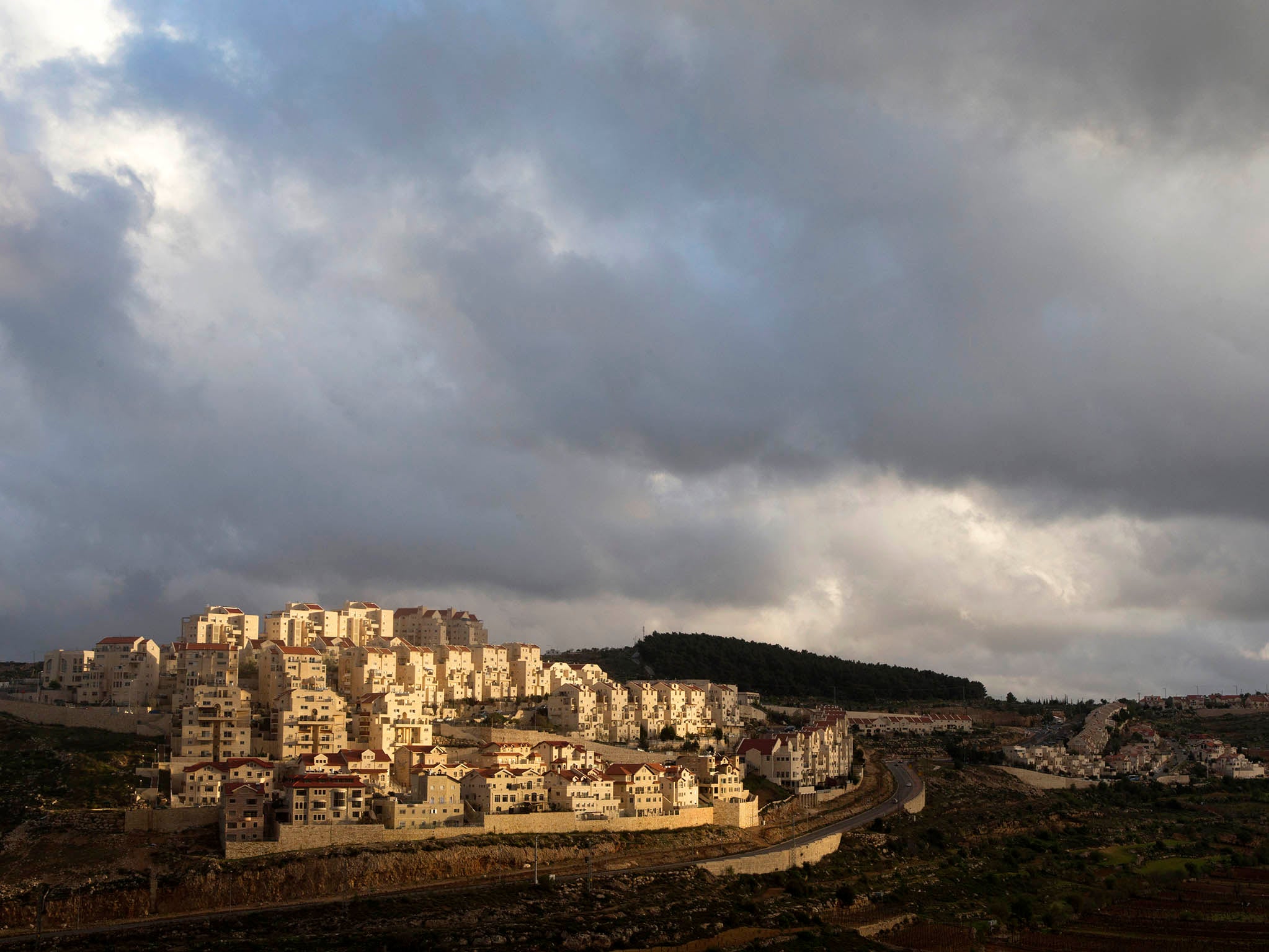 The West Bank Jewish settlement of Efrat