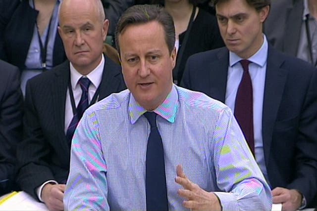 David Cameron appears in front of the Liaison Committee on Tuesday
