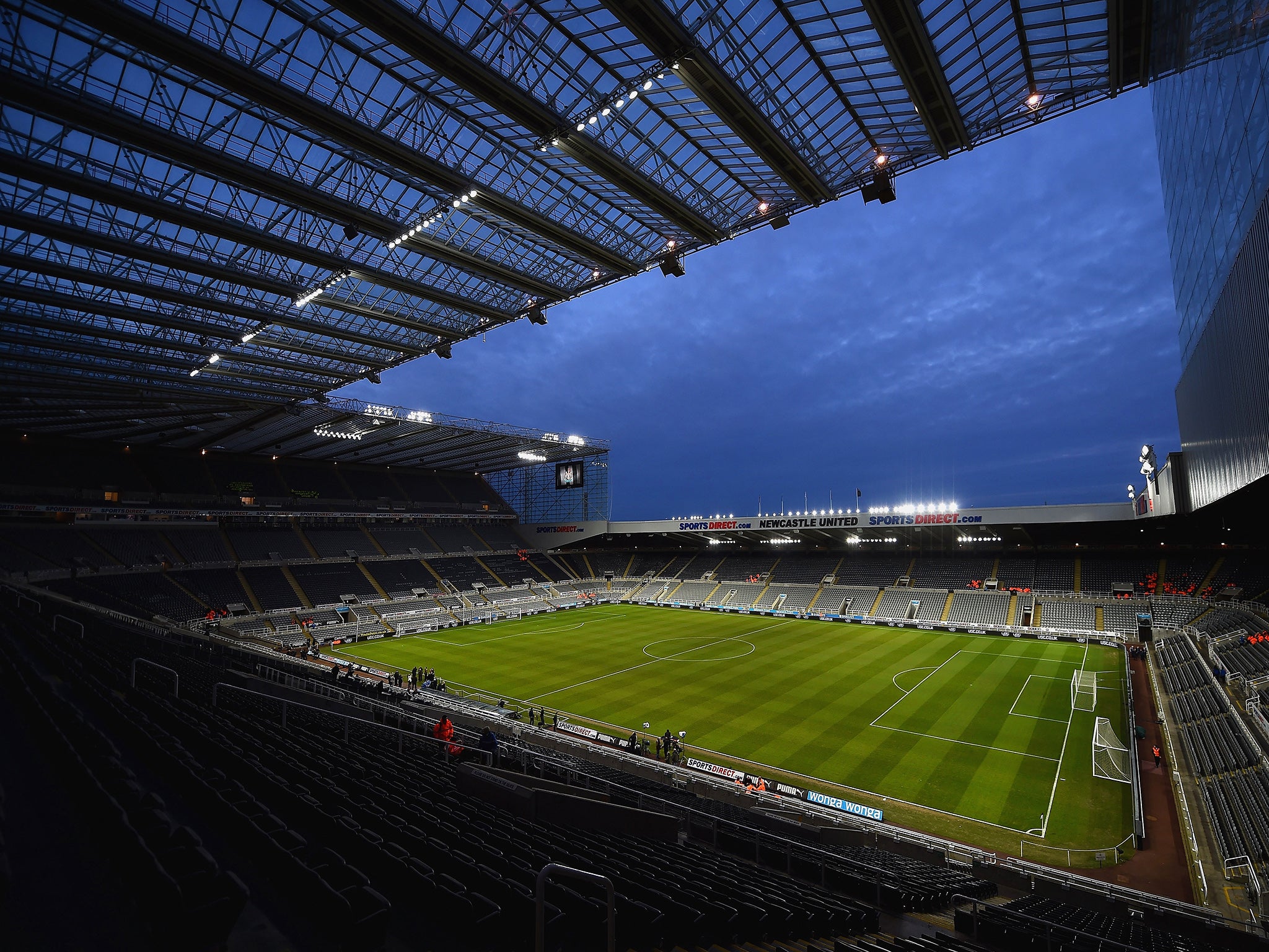 Newcastle United's stadium St. James' Park