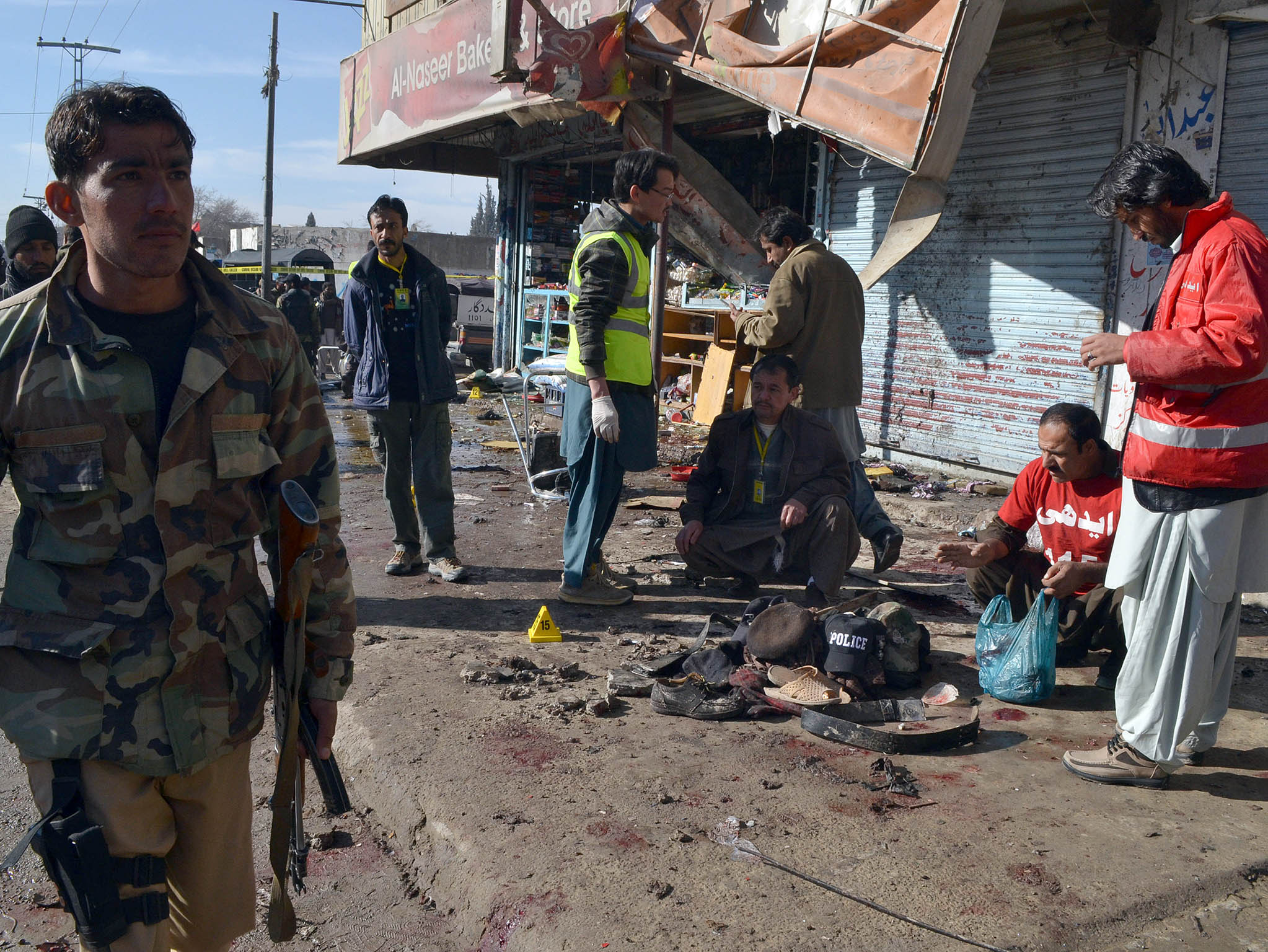 A suicide bomber attacked a polio eradication centre in Quetta because Islamist militants believe it is part of a Western plot