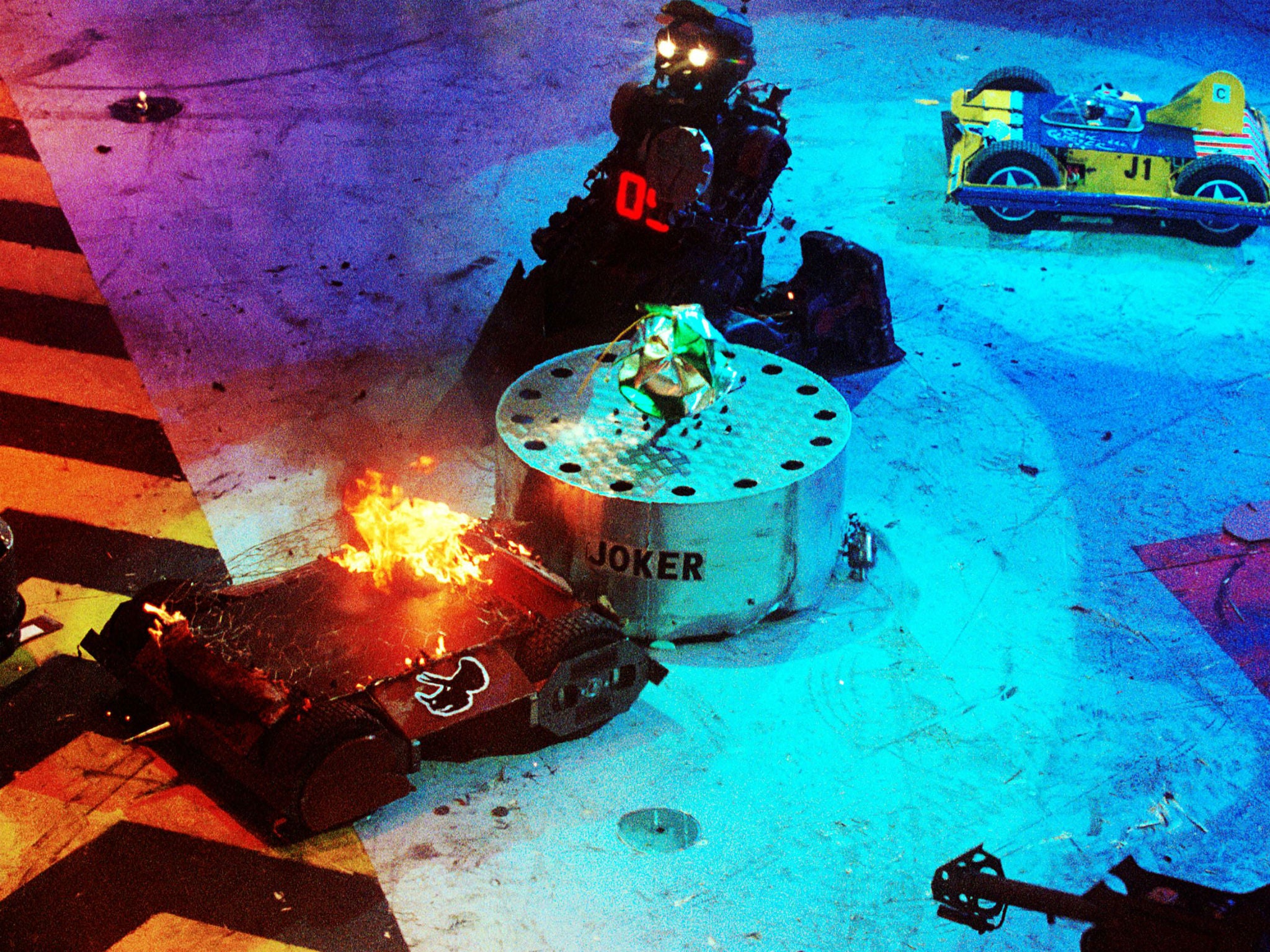 Robot Wars originally aired from 1998 until 2003