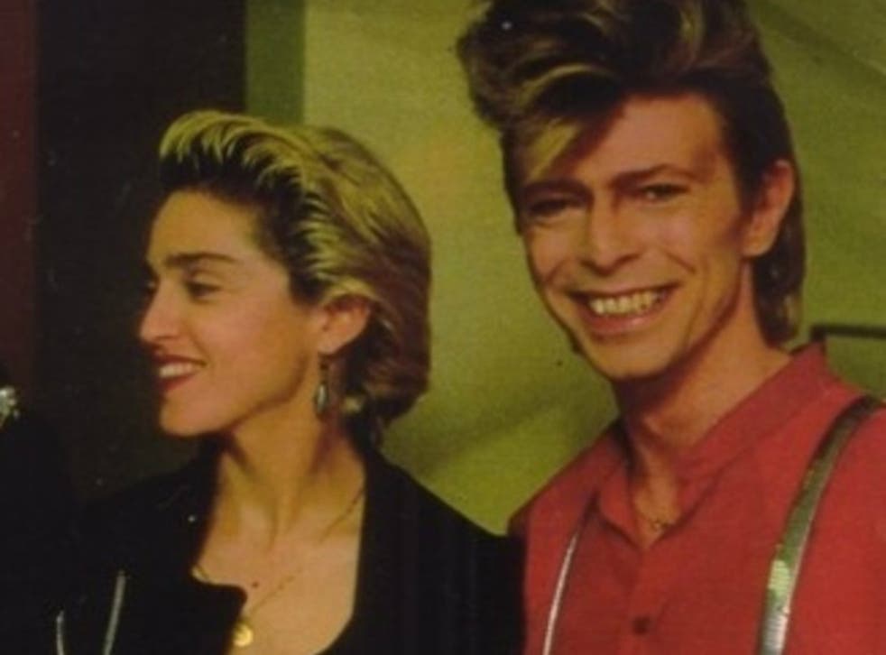 David Bowie: Madonna pays tribute with Rebel Rebel cover: &#39;He showed me it  was alright to be different&#39; | The Independent | The Independent