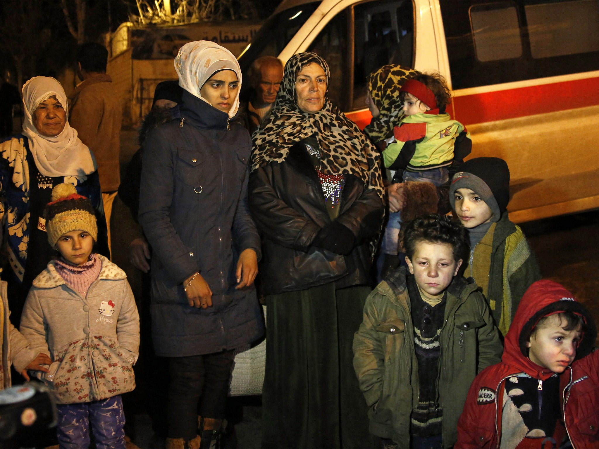 Families in Madaya are starving and hundreds are desperate to leave so they can seek medical help