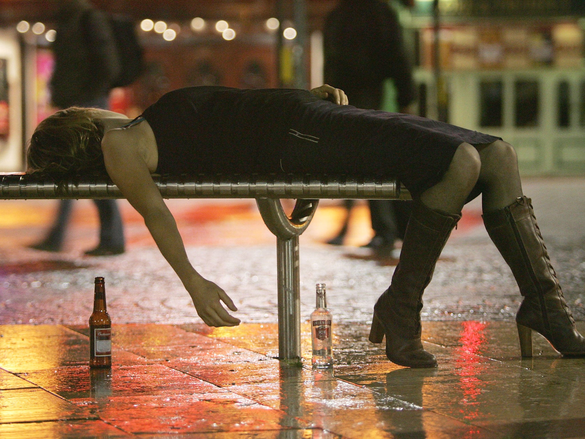 The notorious image – dating from 2005 in Bristol – that cemented the idea of binge-drinking youth