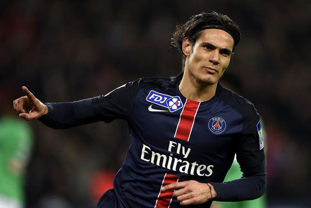 Edinson Cavani looks set to leave PSG with both Manchester United and Arsenal interested