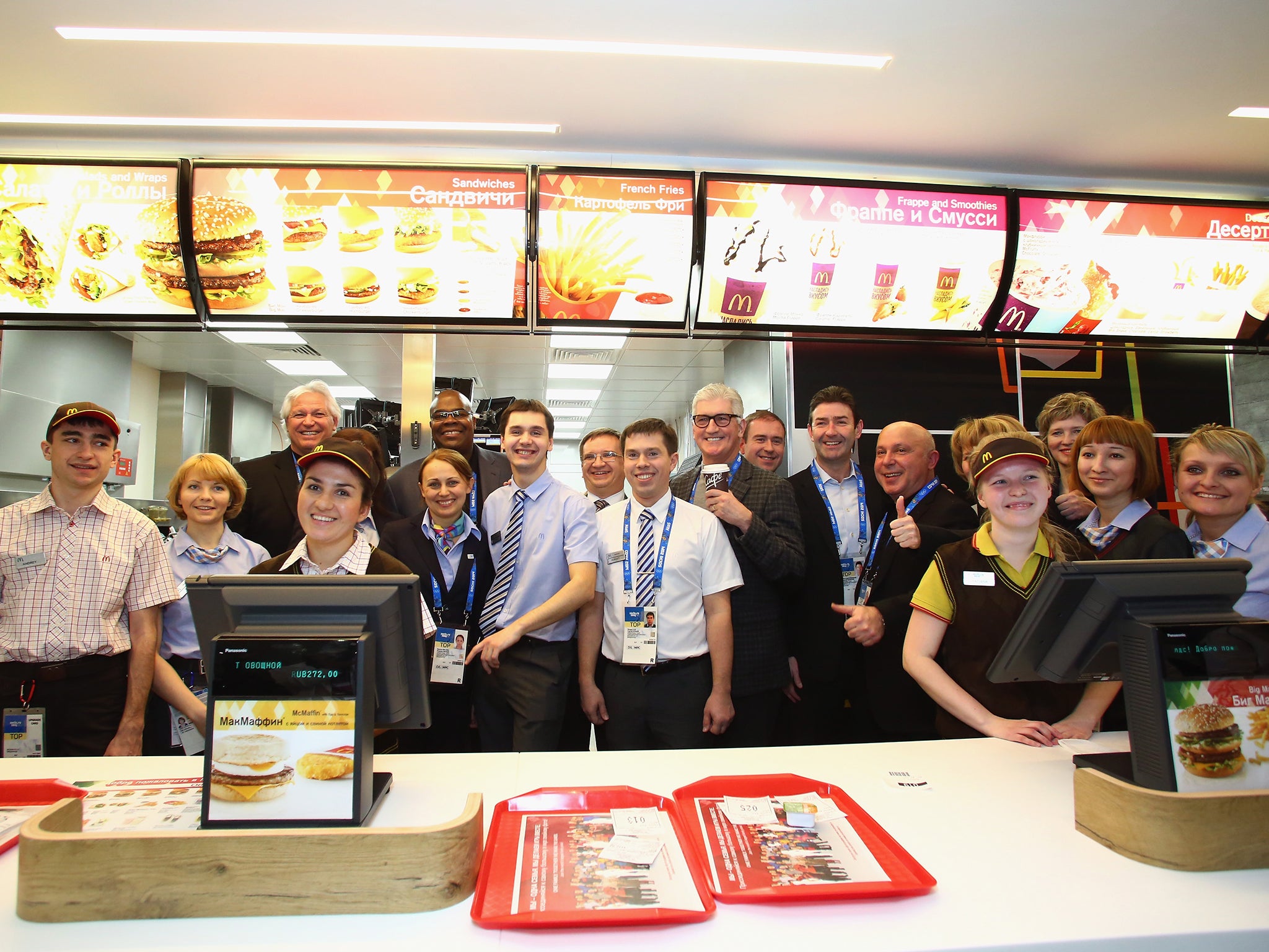 Does McDonalds really work in Crimea bypassing sanctions Does McDonalds really work in Crimea bypassing sanctions