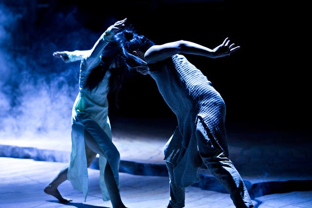 Ching-Ying Chien and Christine Joy Ritter in Akram Khan's Until the Lions at the Roundhouse
