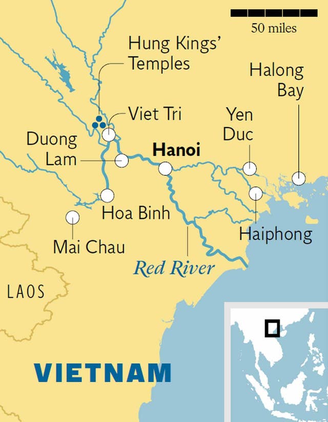Cruise along Vietnam's Red River Delta | The | The Independent