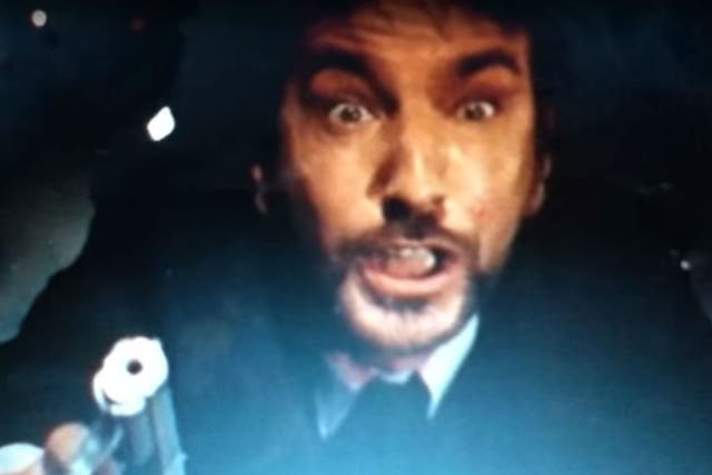 The look on Hans Gruber's face as he falls to his death in Die Hard is totally real