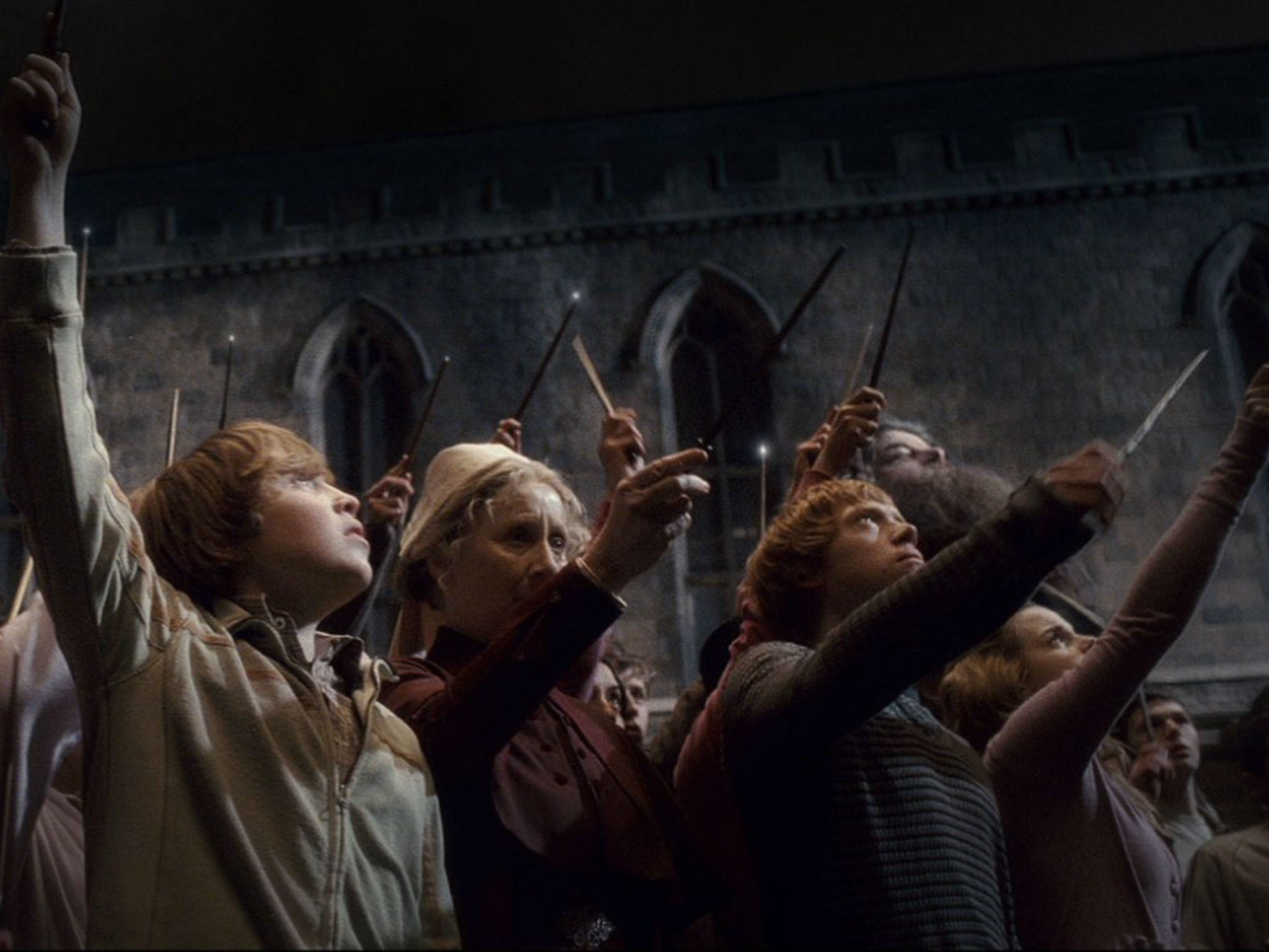 wands up