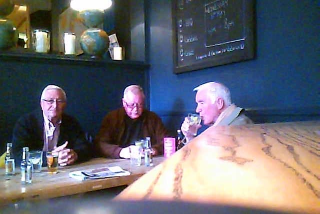 Collins, Perkins and Reader in the Castle Public House, Pentonville Road