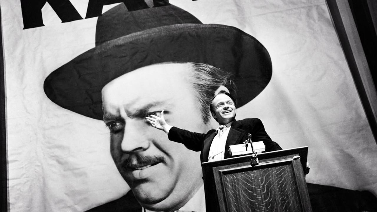 &#13;
Orson Welles as Citizen Kane&#13;