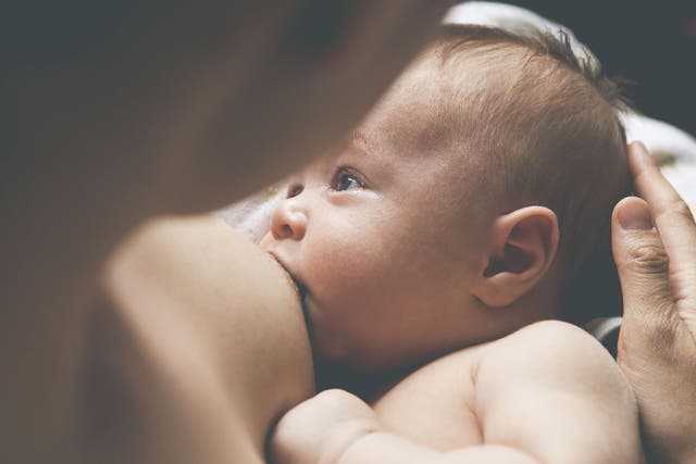 More than 73 per cent of British mothers breastfeed their babies