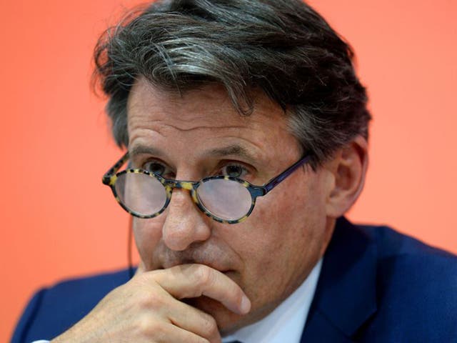 The IAAF President, Lord Coe, has been tasked with cleaning up the sport