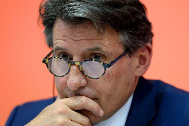 The IAAF President, Lord Coe, has been tasked with cleaning up the sport