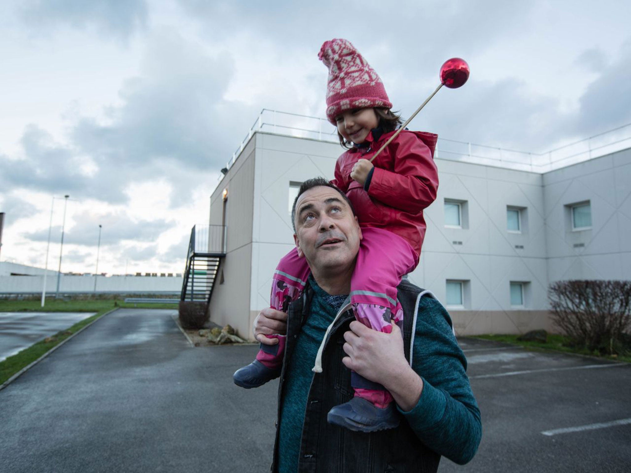 Rob Lawrie with Bahar Ahmadi before his trial