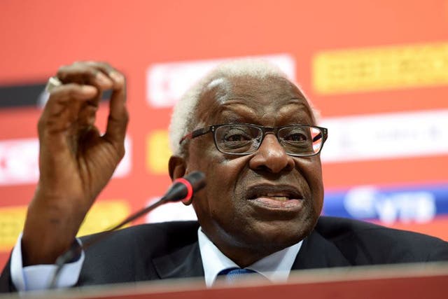 Lamine Diack is being investigated by French authorities