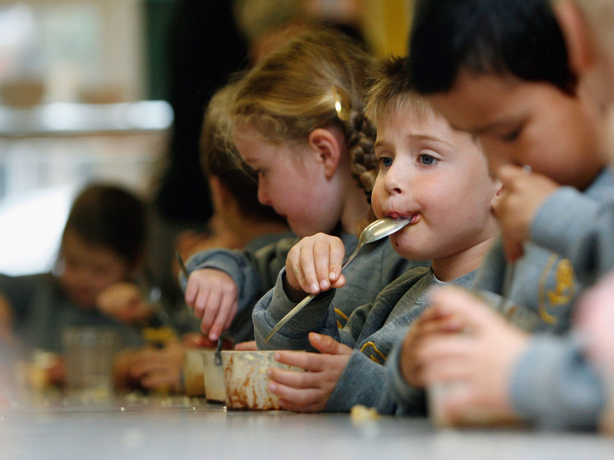 The poll found 78 per cent of 765 teachers in England and Wales reported children coming to school hungry at least once a week