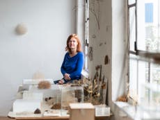 Christiane Löhr, sculptor: 'I used horse hair, straw, and hay'