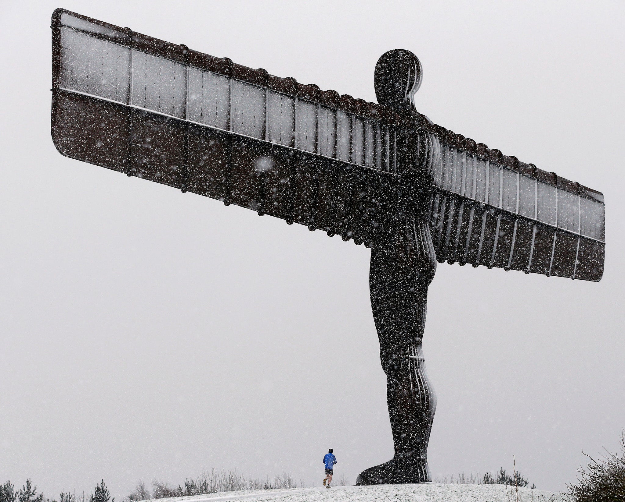 Symbol of strength: The Angel of the North in Gateshead