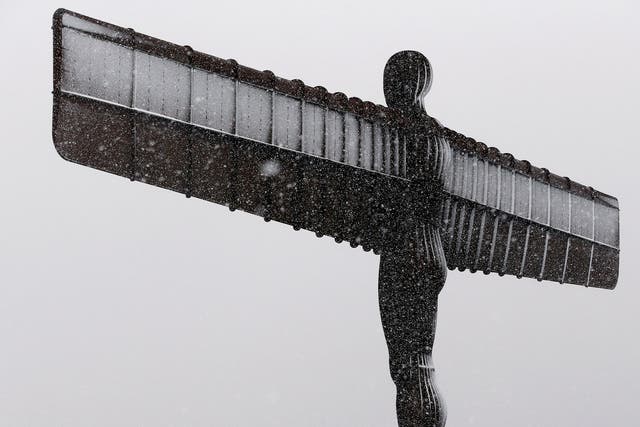 Symbol of strength: The Angel of the North in Gateshead