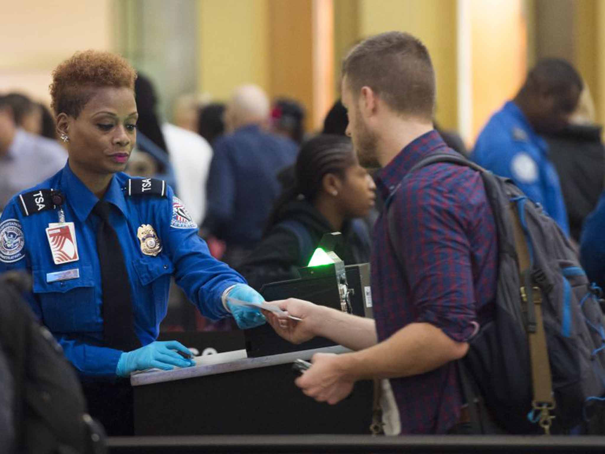 Welcoming committee: US border security