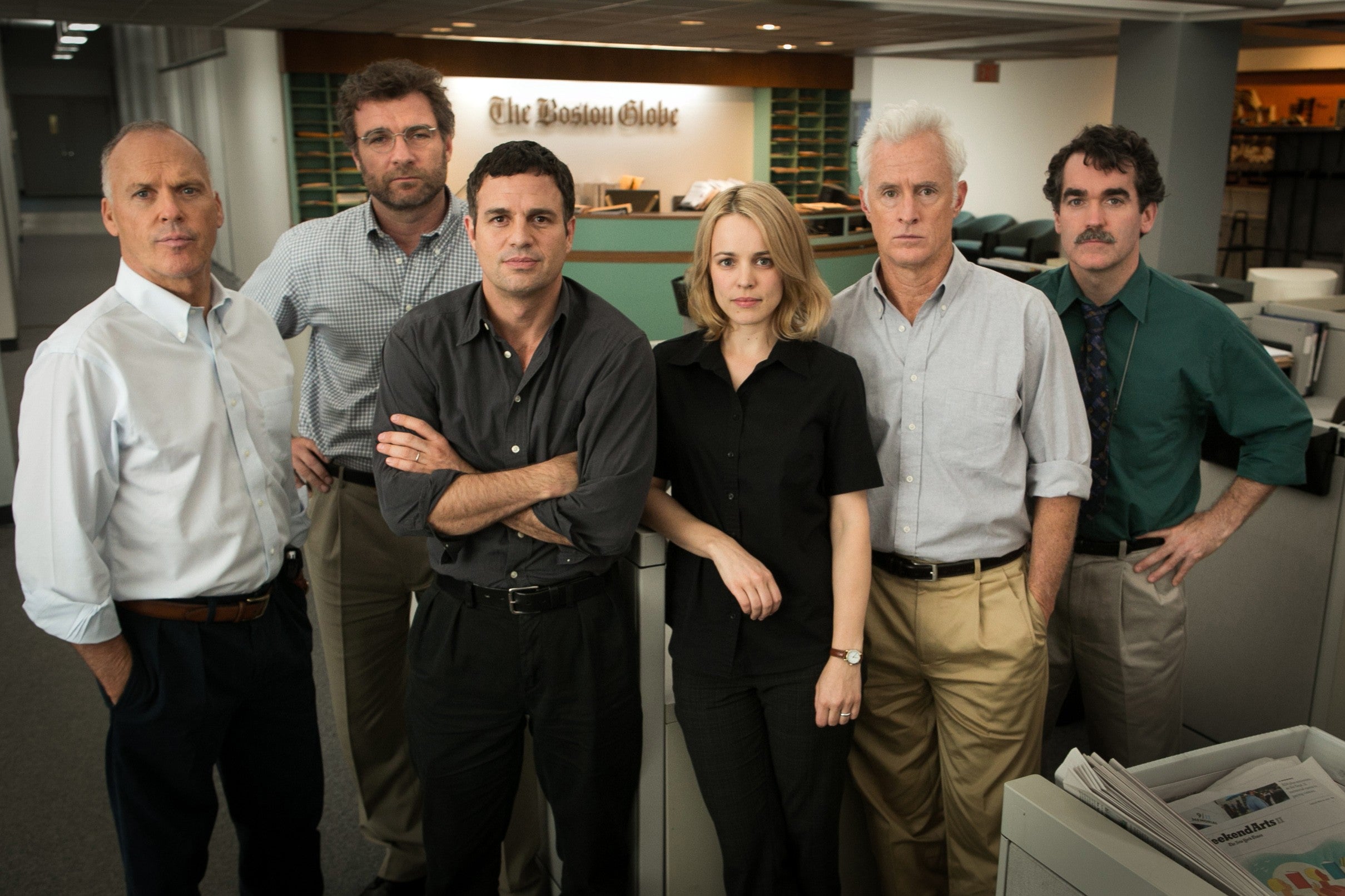 Spotlight won Best Picture and Best Original Screenplay at the Oscars ceremony on Sunday 28 February