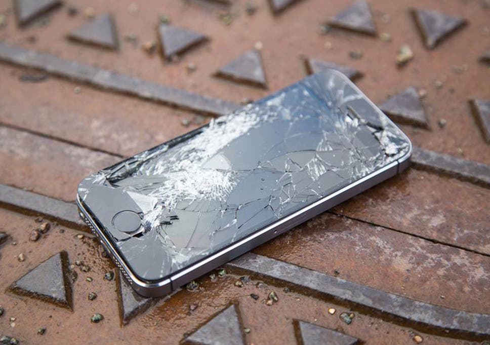 Image result for smashed phone