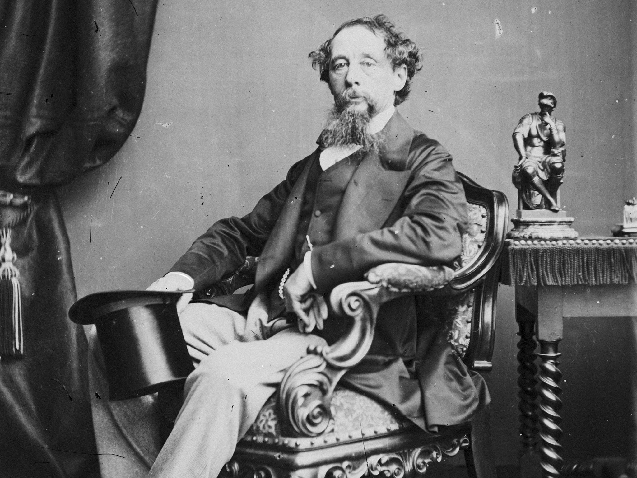 Charles Dickens is among those with articles discovered