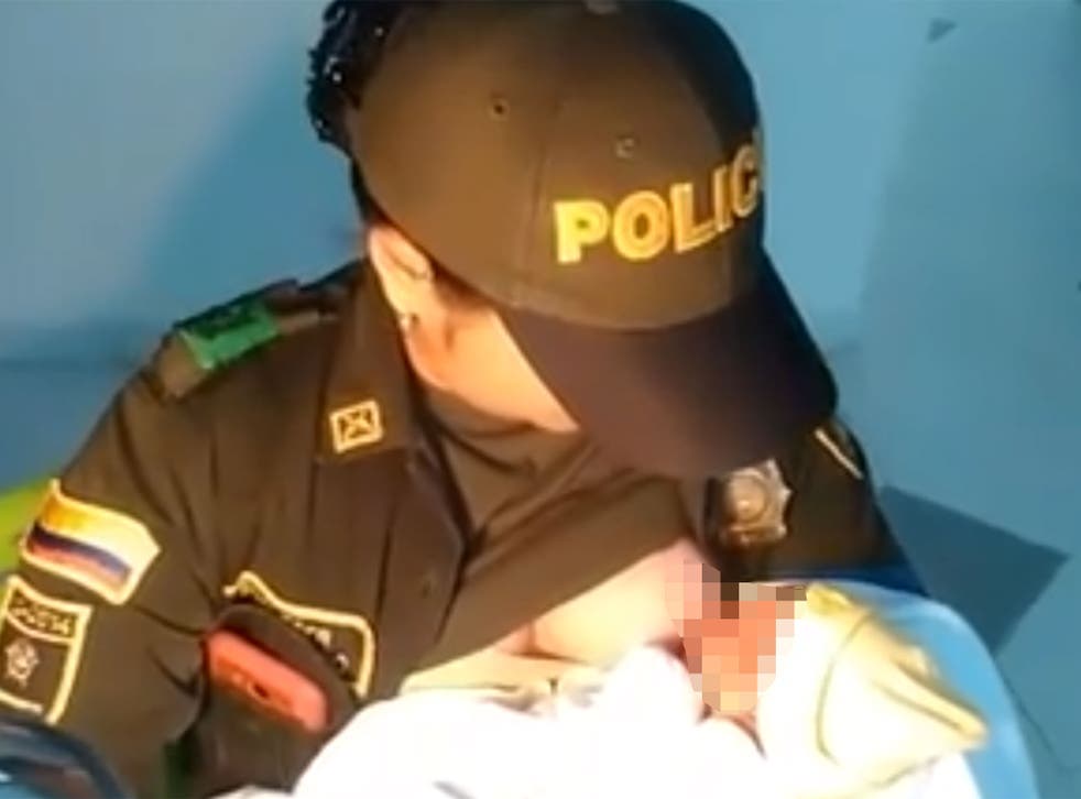 Police Officer Saves Abandoned Babys Life By Breastfeeding