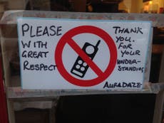 Read more

The restaurant that's banned mobile phones