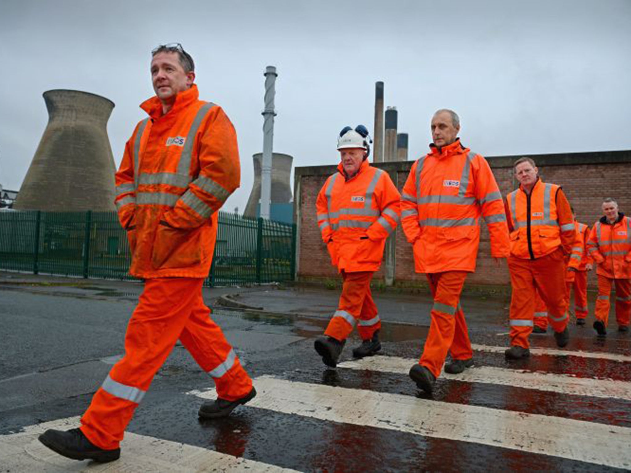 Employees at the Grangemouth petrochemical plant in 2013. Typical (median) pay in Scotland is now £11.92 an hour, marginally higher than the £11.84 earned in England