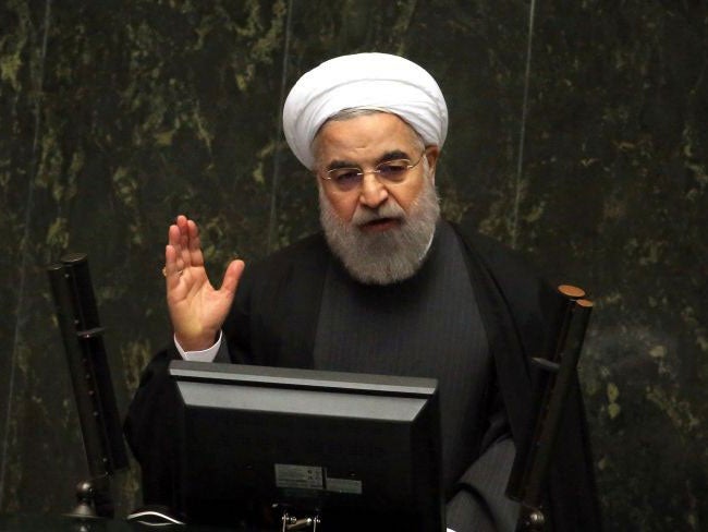 Iranian officials, including Rouhani, seemed bemused about it.