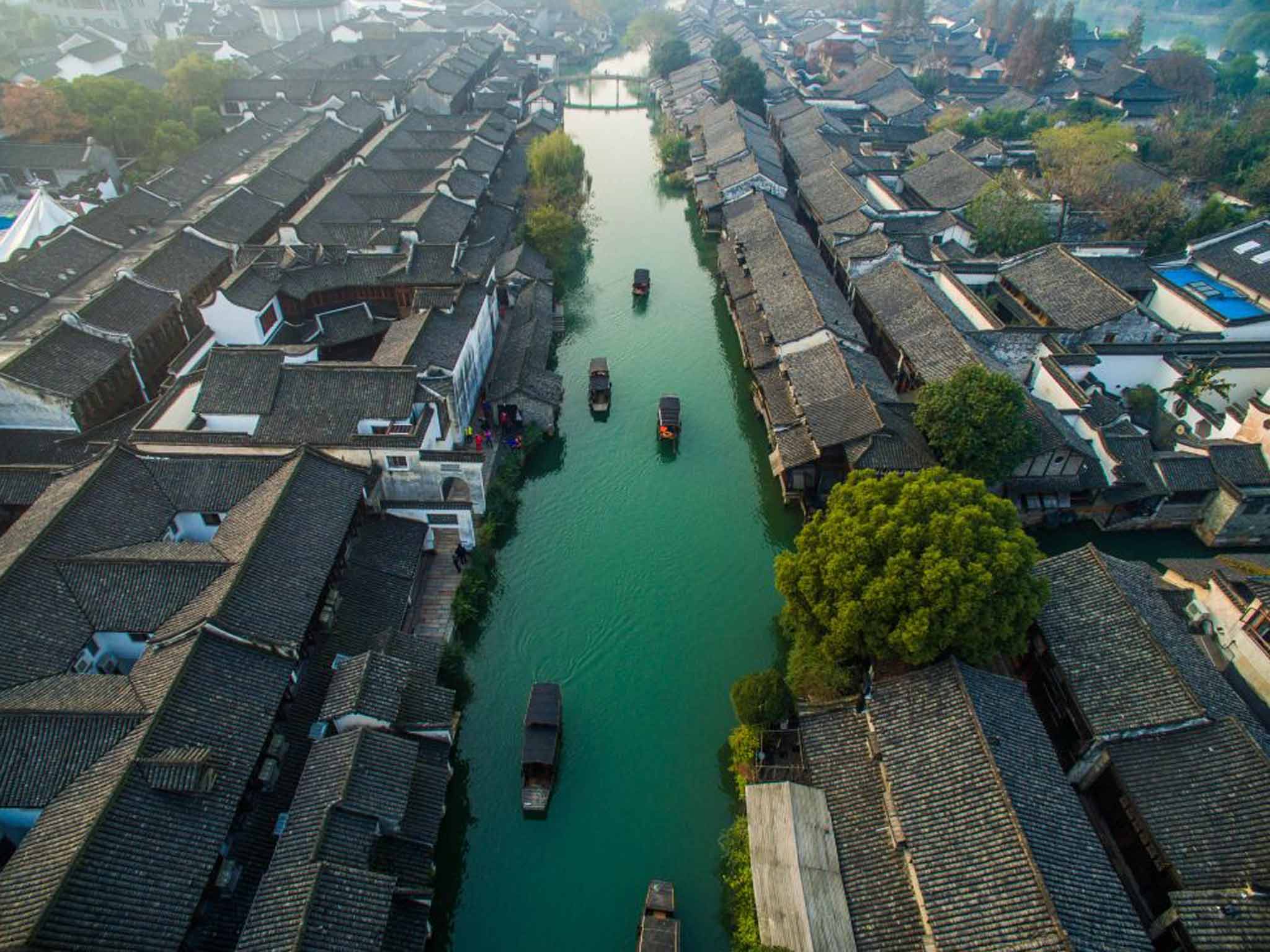 Keep afloat: Wuzhen
