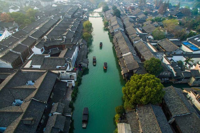 Keep afloat: Wuzhen