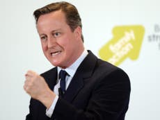 David Cameron announcing plans to teach Muslim women English 