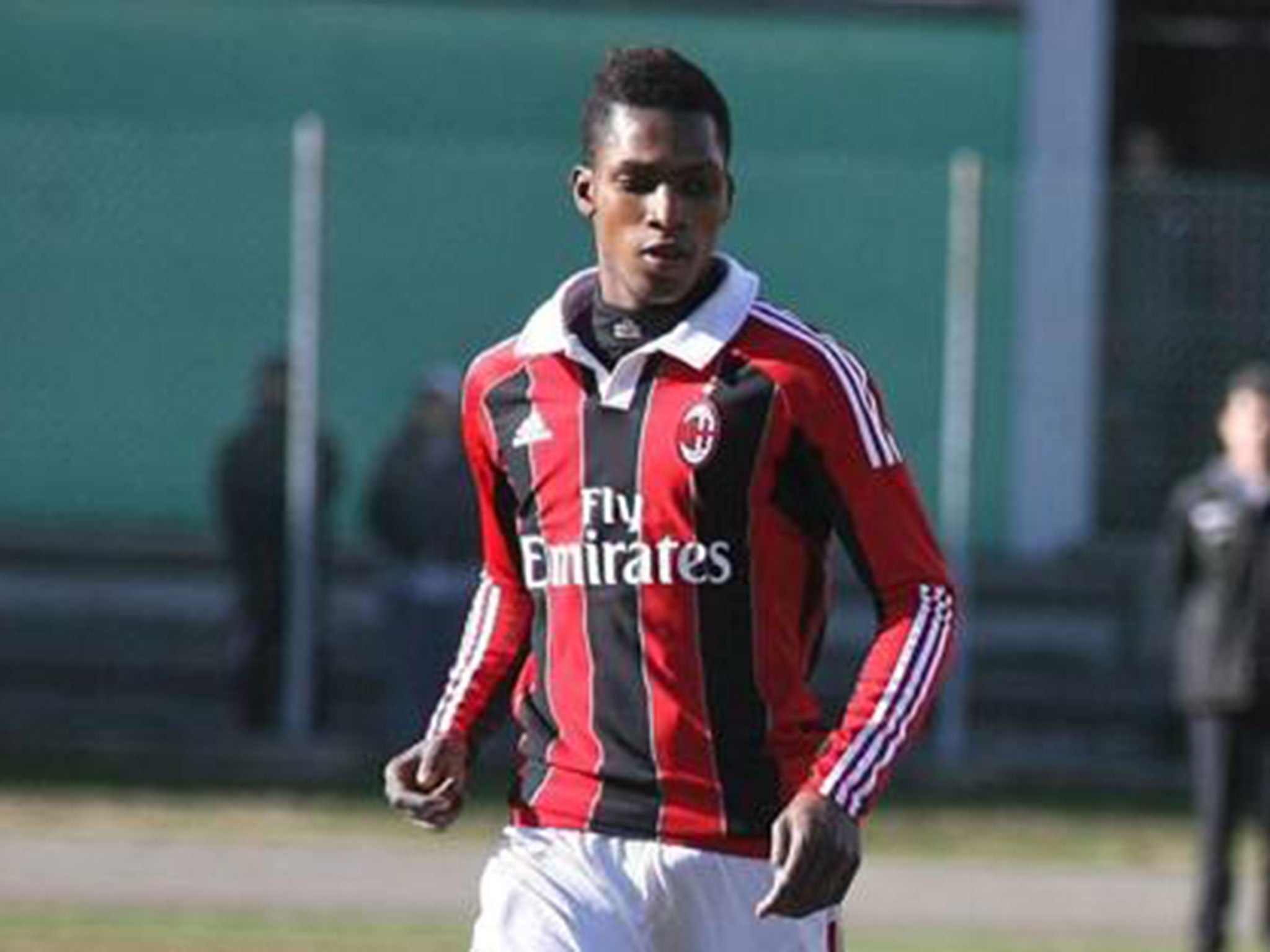 Former AC Milan youth striker Yusupha Yaffa