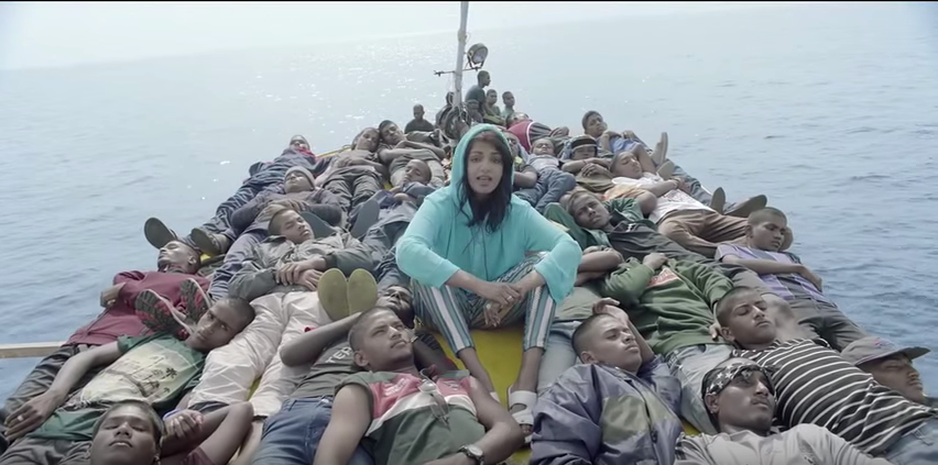M.I.A recounts her first-hand experience of being a refugee