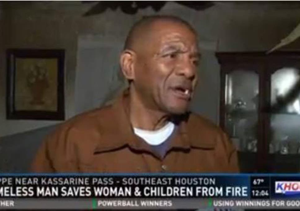 Thomas Smith is credited with saving three lives during a fire at a home in Houston