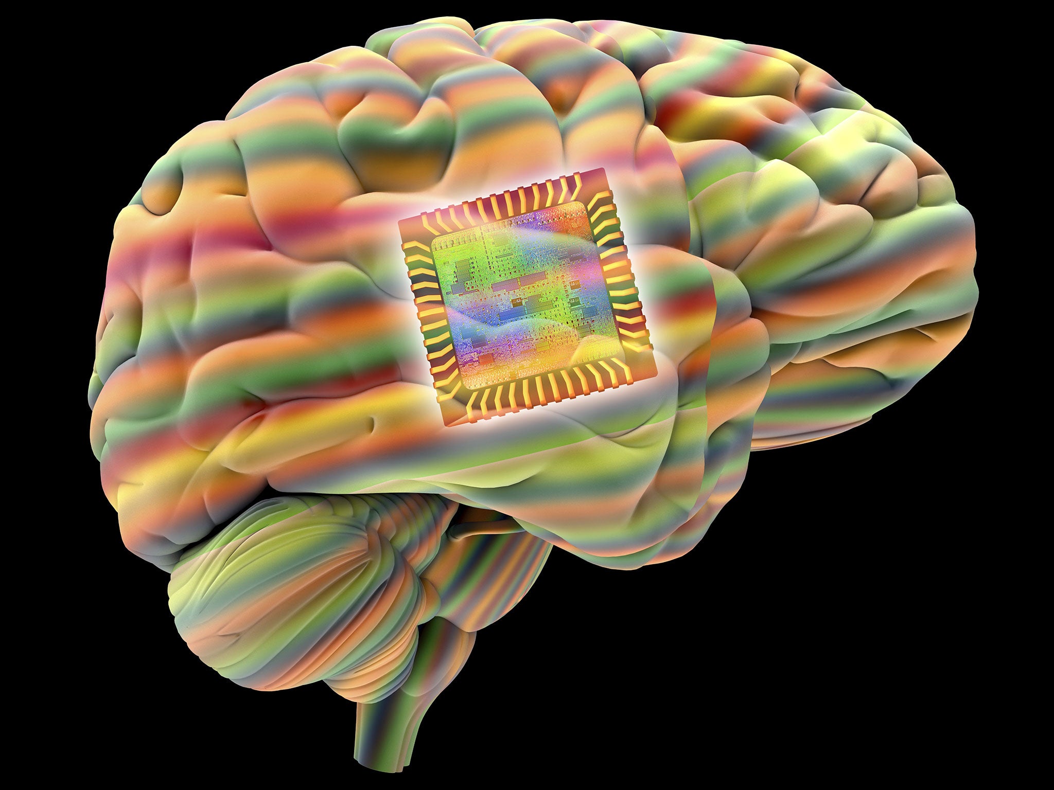 (FILE IMAGE) The device could be implanted into the brain without the need to remove it once its job is done