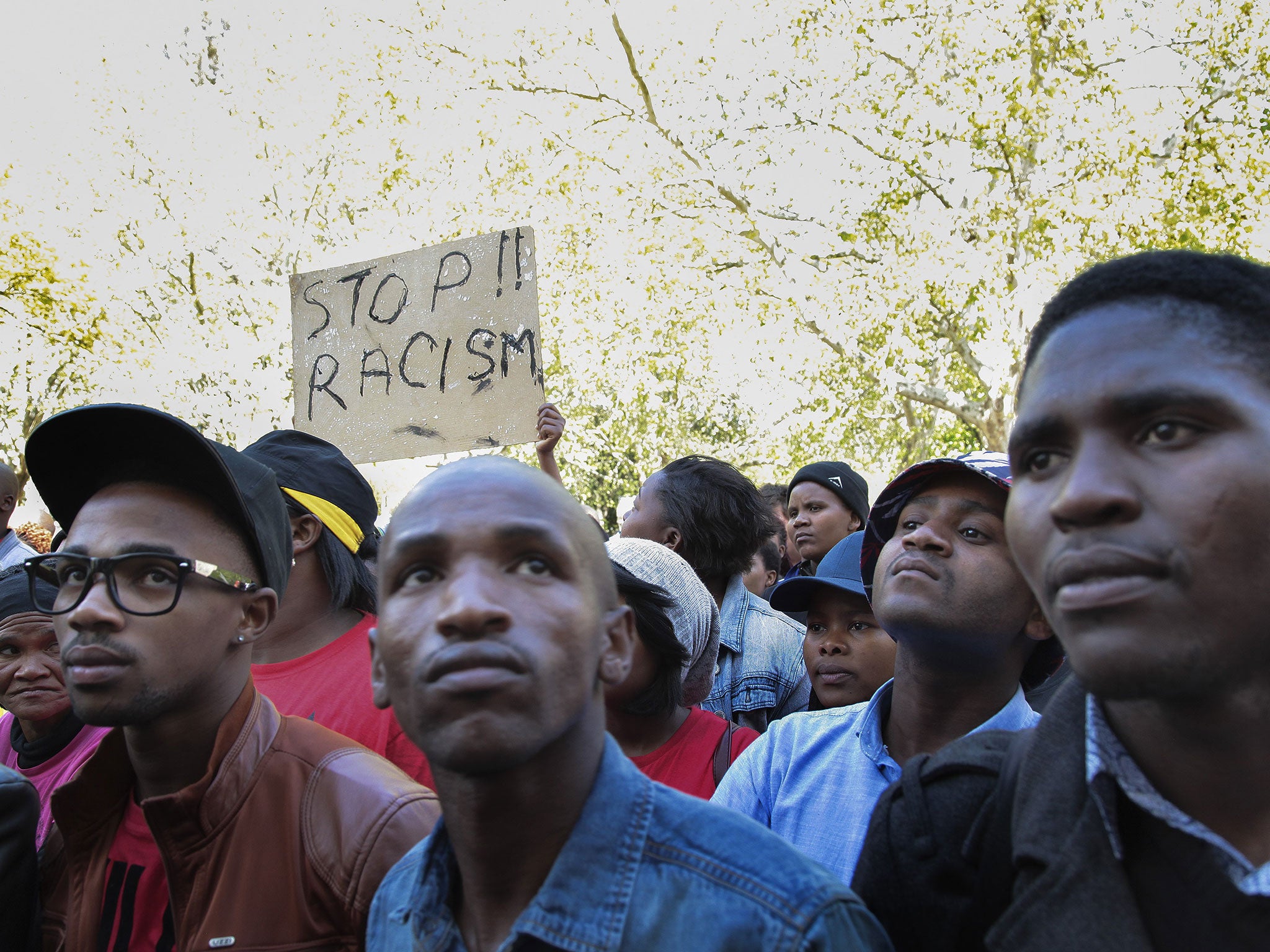 essay on racism in south africa